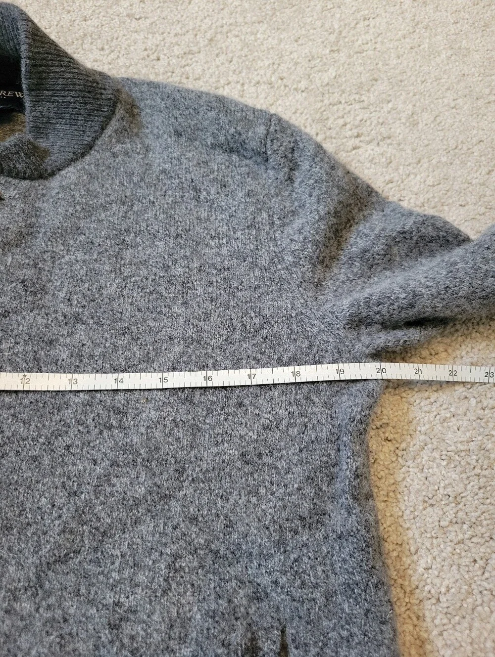 J. Crew Men's Lambswool Sweater Bomber